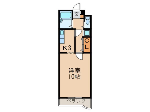 レストポイント園山の物件間取画像